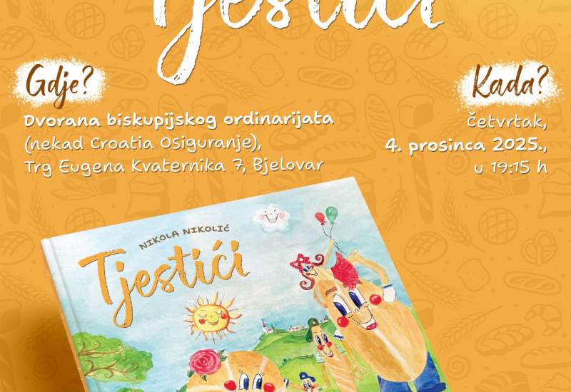 Ovog četvrtka promocija nove slikovnice bjelovarskog pisca za djecu Nikole Nikolića