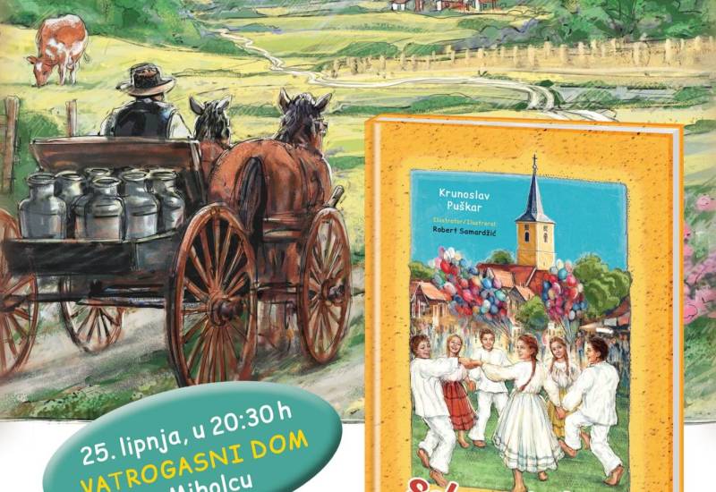 Dođite na predstavljanje slikovnice „Selo moje bake” 25. lipnja