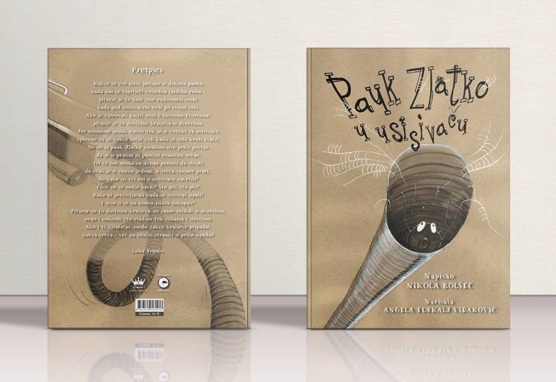 Pauk Zlatko u usisivaču - novo ostvarenje Nikole Bolšeca