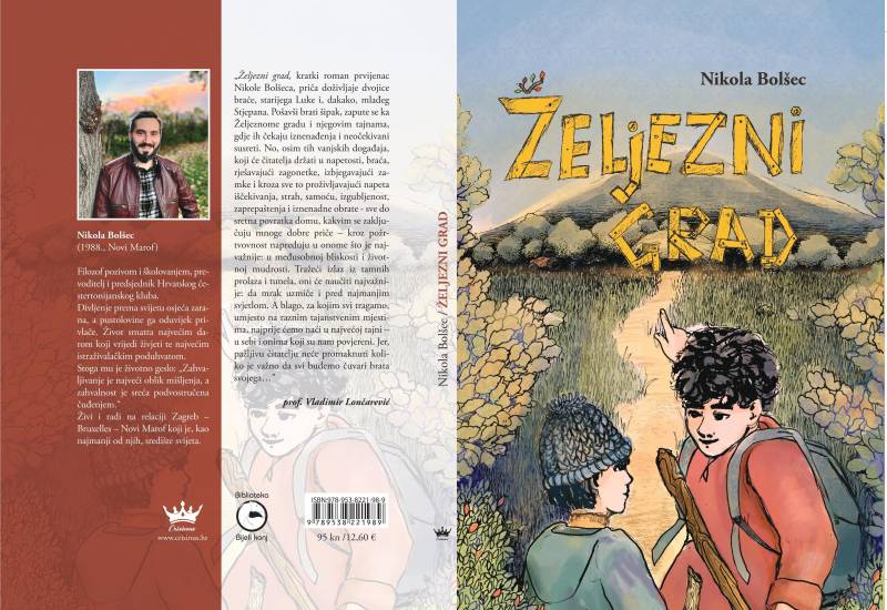 ''Željezni grad'' - pustolovni roman za djecu u izdanju Naklade Crisinus